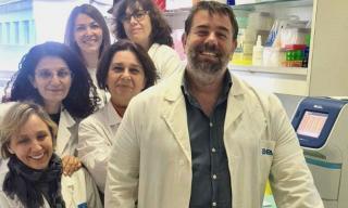 Il personale del Laboratorio Tecnologie Biomediche coinvolto nella ricerca